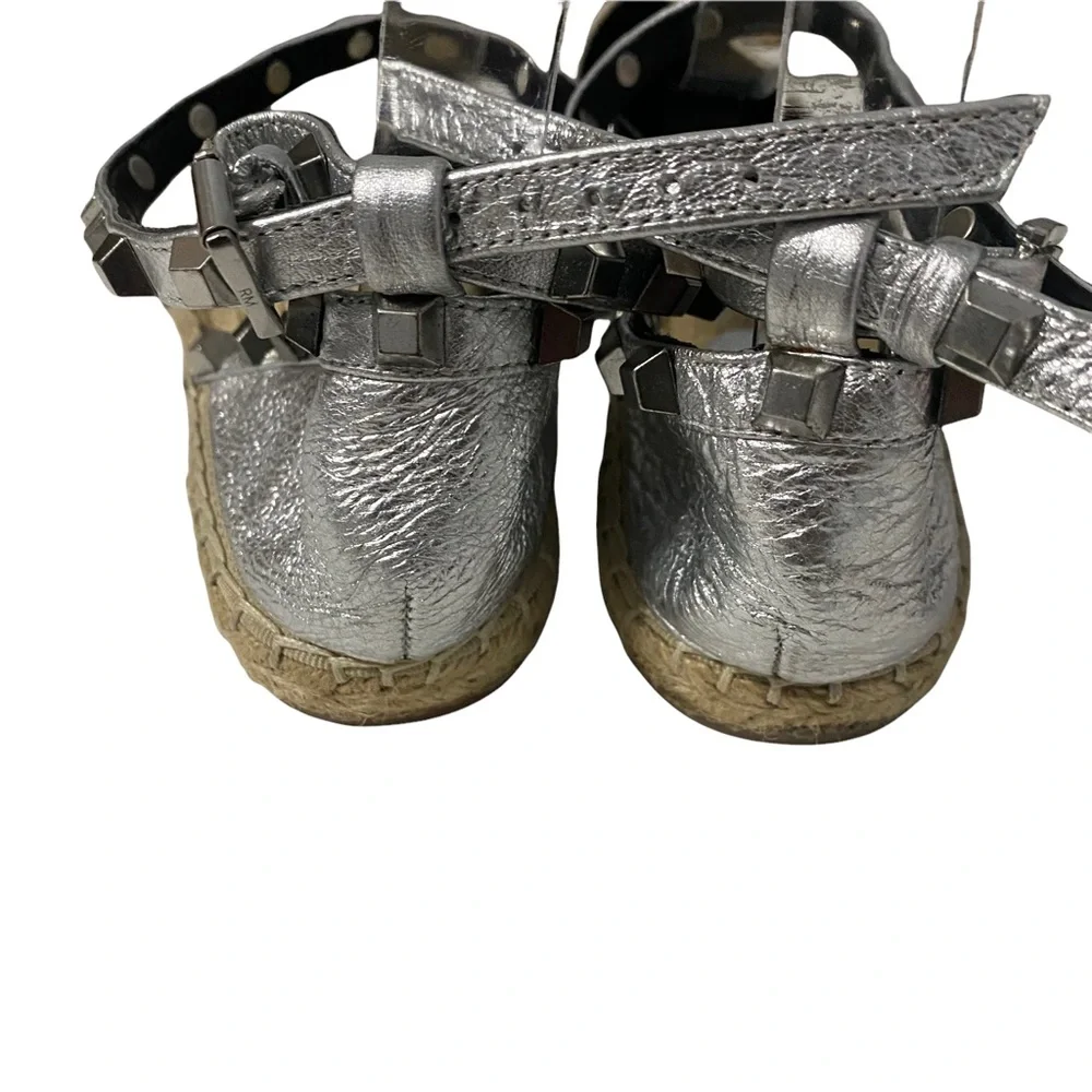 Rebecca Minkoff Gilles Studded Espadrilles Size 7.5 - Picture 5 of 9